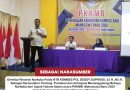 Tindakan dan antisipasi menanggulangi bahaya narkoba dari aspek hukum dalam acara PKKMB mahasiswa baru 2023 kampus Universitas Teknologi Mataram